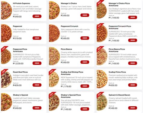 shakey's delivery promo|Shakey's Menu [June 2024 Prices] Philippines.